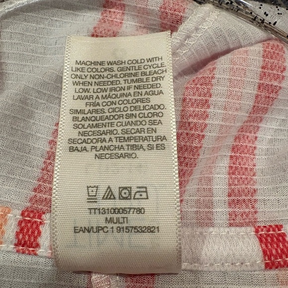 Time and Tru hooded, striped cover-up - Picture 3 of 8